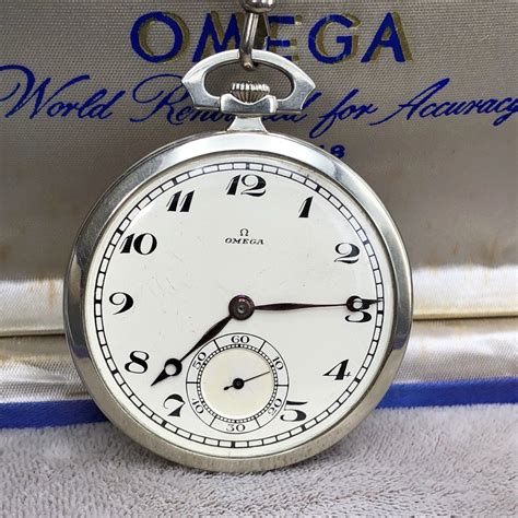 vintage omega pocket watch